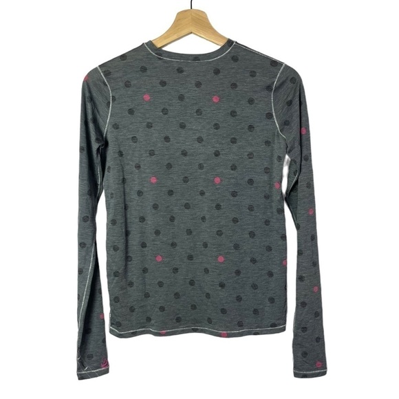 Cuddl Duds Gray Polka Dot Long Sleeve Winter Pajama Set XL - Picture 4 of 5